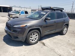 Salvage cars for sale at Sun Valley, CA auction: 2014 Jeep Cherokee Latitude