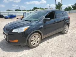 Salvage cars for sale at Oklahoma City, OK auction: 2016 Ford Escape S