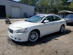 Salvage cars for sale at Austell, GA auction: 2009 Nissan Maxima S