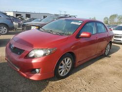 Toyota salvage cars for sale: 2009 Toyota Corolla Base