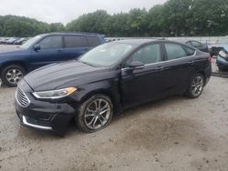 Salvage cars for sale from Copart North Billerica, MA: 2020 Ford Fusion SEL