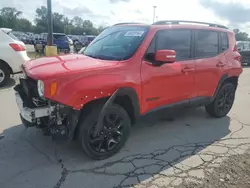 Salvage cars for sale at Fort Wayne, IN auction: 2018 Jeep Renegade Latitude