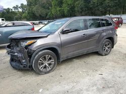 Toyota salvage cars for sale: 2019 Toyota Highlander LE