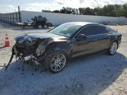 Salvage cars for sale at New Braunfels, TX auction: 2017 Audi A7 Premium Plus