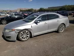 Salvage cars for sale at Las Vegas, NV auction: 2011 Lincoln MKS