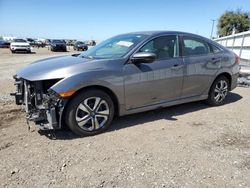 Salvage cars for sale at San Diego, CA auction: 2017 Honda Civic LX