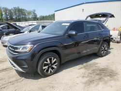 Salvage cars for sale at Spartanburg, SC auction: 2023 Volkswagen Atlas Cross Sport SE