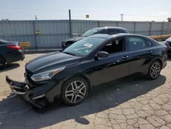 Salvage cars for sale at Dyer, IN auction: 2019 KIA Forte GT Line