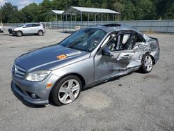 Salvage cars for sale at Savannah, GA auction: 2010 Mercedes-Benz C300