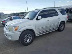 Toyota Sequoia salvage cars for sale: 2005 Toyota Sequoia Limited