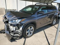 Carros salvage a la venta en subasta: 2017 Toyota Highlander Limited