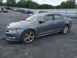 Salvage cars for sale at Grantville, PA auction: 2014 Volkswagen Passat SEL