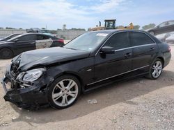 Salvage cars for sale at Kansas City, KS auction: 2012 Mercedes-Benz E 350