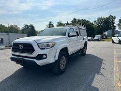 Salvage trucks for sale at North Billerica, MA auction: 2017 Toyota Tacoma Access Cab