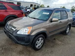 Honda crv salvage cars for sale: 2002 Honda CR-V EX