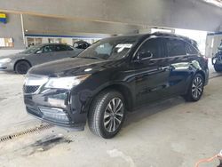 Salvage cars for sale at Sandston, VA auction: 2016 Acura MDX Technology