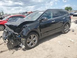 Hyundai Santa fe salvage cars for sale: 2016 Hyundai Santa FE SE