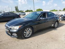 Salvage vehicles for parts for sale at auction: 2014 Infiniti Q50 Base