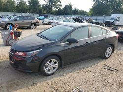 Chevrolet salvage cars for sale: 2017 Chevrolet Cruze LT