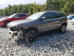 Salvage cars for sale from Copart York Haven, PA: 2019 Jeep Cherokee Limited