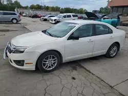 Salvage cars for sale at Fort Wayne, IN auction: 2012 Ford Fusion S