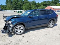 Volkswagen Atlas SE Vehiculos salvage en venta: 2021 Volkswagen Atlas SE