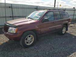 Jeep salvage cars for sale: 1999 Jeep Grand Cherokee Limited