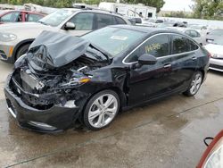 Chevrolet salvage cars for sale: 2016 Chevrolet Cruze Premier