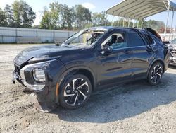 Salvage cars for sale at Spartanburg, SC auction: 2022 Mitsubishi Outlander SE