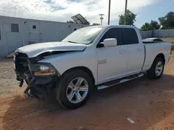 Salvage cars for sale at Oklahoma City, OK auction: 2017 Dodge RAM 1500 Sport