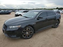 Salvage cars for sale at Houston, TX auction: 2015 Ford Taurus SHO