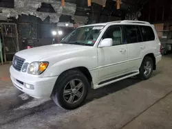 Lexus salvage cars for sale: 2006 Lexus LX 470