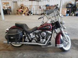 Salvage motorcycles for sale at Avon, MN auction: 2000 Harley-Davidson Flstc