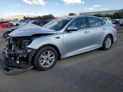 Salvage cars for sale at Las Vegas, NV auction: 2016 KIA Optima LX