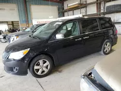 Salvage cars for sale at Eldridge, IA auction: 2012 Volkswagen Routan SEL Premium