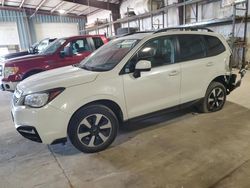 Salvage cars for sale at Eldridge, IA auction: 2018 Subaru Forester 2.5I Premium