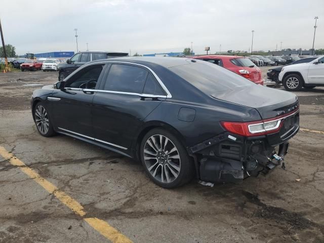 2017 Lincoln Continental Reserve