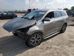 Salvage cars for sale at Homestead, FL auction: 2017 KIA Sorento SX