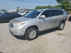 Salvage cars for sale at Lexington, KY auction: 2012 Toyota Highlander Base