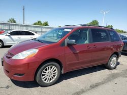 Salvage cars for sale at Littleton, CO auction: 2010 Toyota Sienna LE