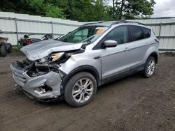 Salvage cars for sale at Center Rutland, VT auction: 2017 Ford Escape SE