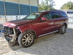 Salvage cars for sale at Augusta, GA auction: 2017 Dodge Durango SXT