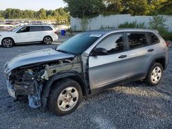 Salvage cars for sale from Copart Fairburn, GA: 2016 Jeep Cherokee Sport