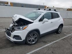 Chevrolet salvage cars for sale: 2017 Chevrolet Trax Premier