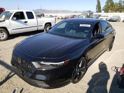 Salvage cars for sale at auction: 2024 Honda Accord Hybrid SPORT-L