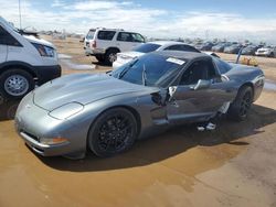 Salvage cars for sale at Brighton, CO auction: 2003 Chevrolet Corvette