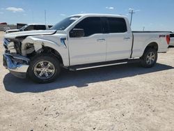 Salvage cars for sale at Andrews, TX auction: 2021 Ford F150 Supercrew