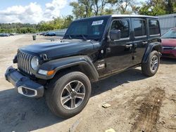 Salvage cars for sale at West Mifflin, PA auction: 2023 Jeep Wrangler Sahara