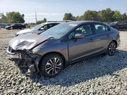 Salvage cars for sale at Mebane, NC auction: 2014 Honda Civic EX