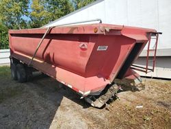 Salvage trucks for sale at Elgin, IL auction: 2006 Dier Dump Trailer